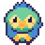 Pixel parrot